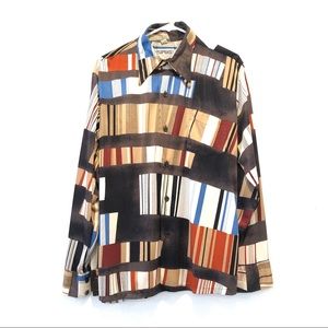 Spire 1970s Vintage Disco Shirt